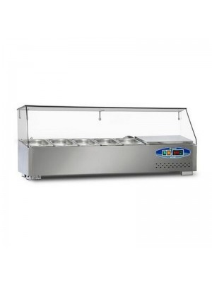 Set Üstü Soğutmalı Salad Bar, 5 Küvet, 29 Lt