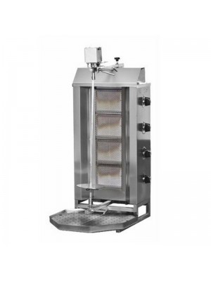 Üstten Motorlu Döner Makinesi, 4 Radyanlı, Gazlı