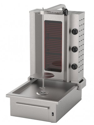 Alttan Motorlu Döner Makinesi, 3 Rezistanslı, Elektrikli