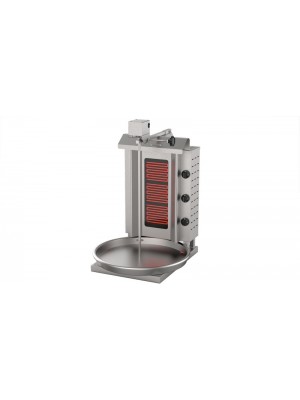 Üstten Motorlu Döner Makinesi, 3 Rezistanslı, Elektrikli