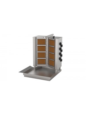 Sabit V Tipi Döner Makinesi, 8 Radyanlı, Gazlı